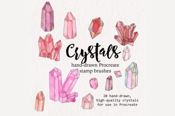 Crystal Procreate Brush Stamps: Elevate Your Digital Art