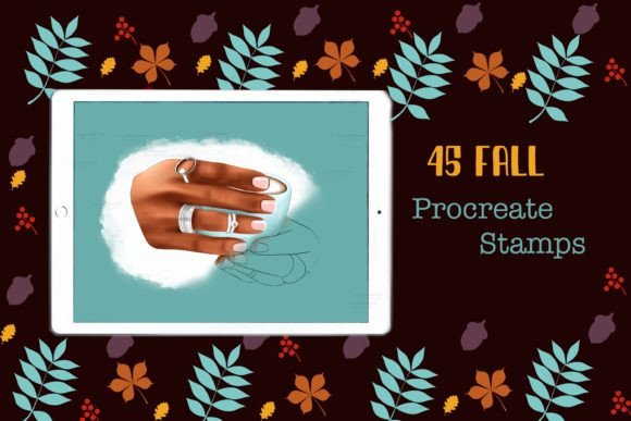 Embrace Autumn's Charm: Mastering Fall Procreate Stamp Brushes