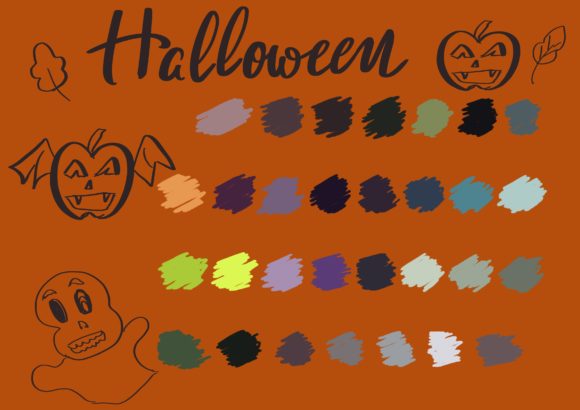 Halloween Palette: Unleash Spooky Creativity in Procreate