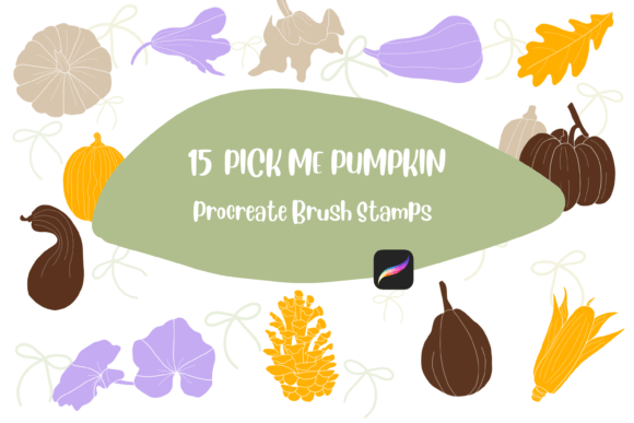 Procreate Brush Stamp Pick Me Pumpkin: Your Ultimate Autumn Design Toolkit