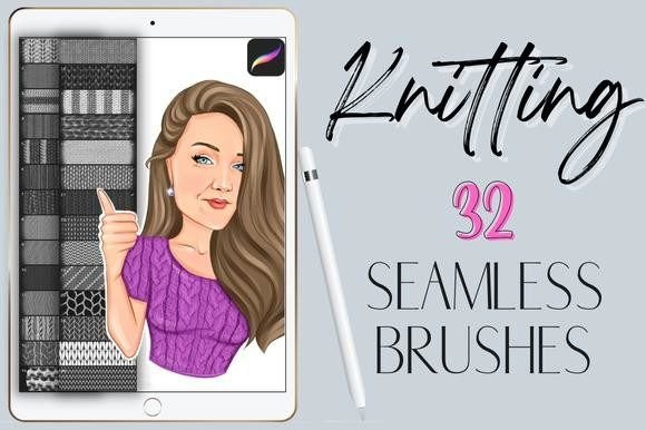Procreate Knitted Texture Fabric Brushes: A Designer's Review
