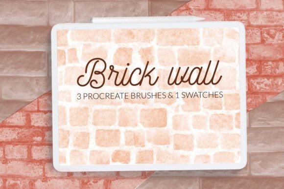 Transform Digital Walls with Bricks Wall Procreate Brushes