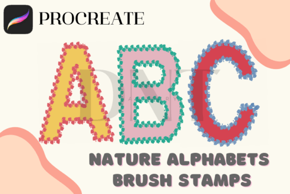 Unleashing Creative Energy with Nature Alphabets Brush Stamps