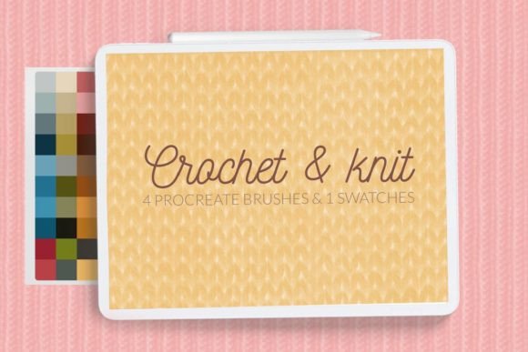Warm Up Your Digital Canvas with Crochet Brushes
