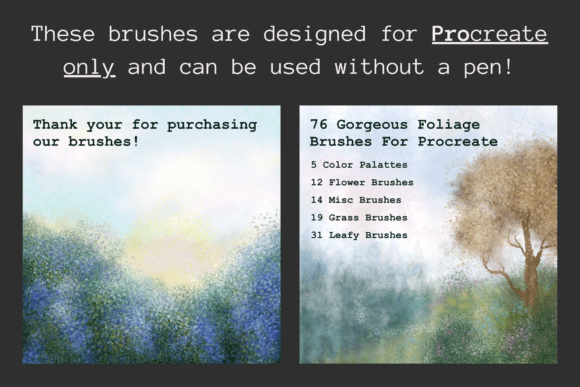 Watercolor Foliage Procreate Brushes: A Designer's Toolkit